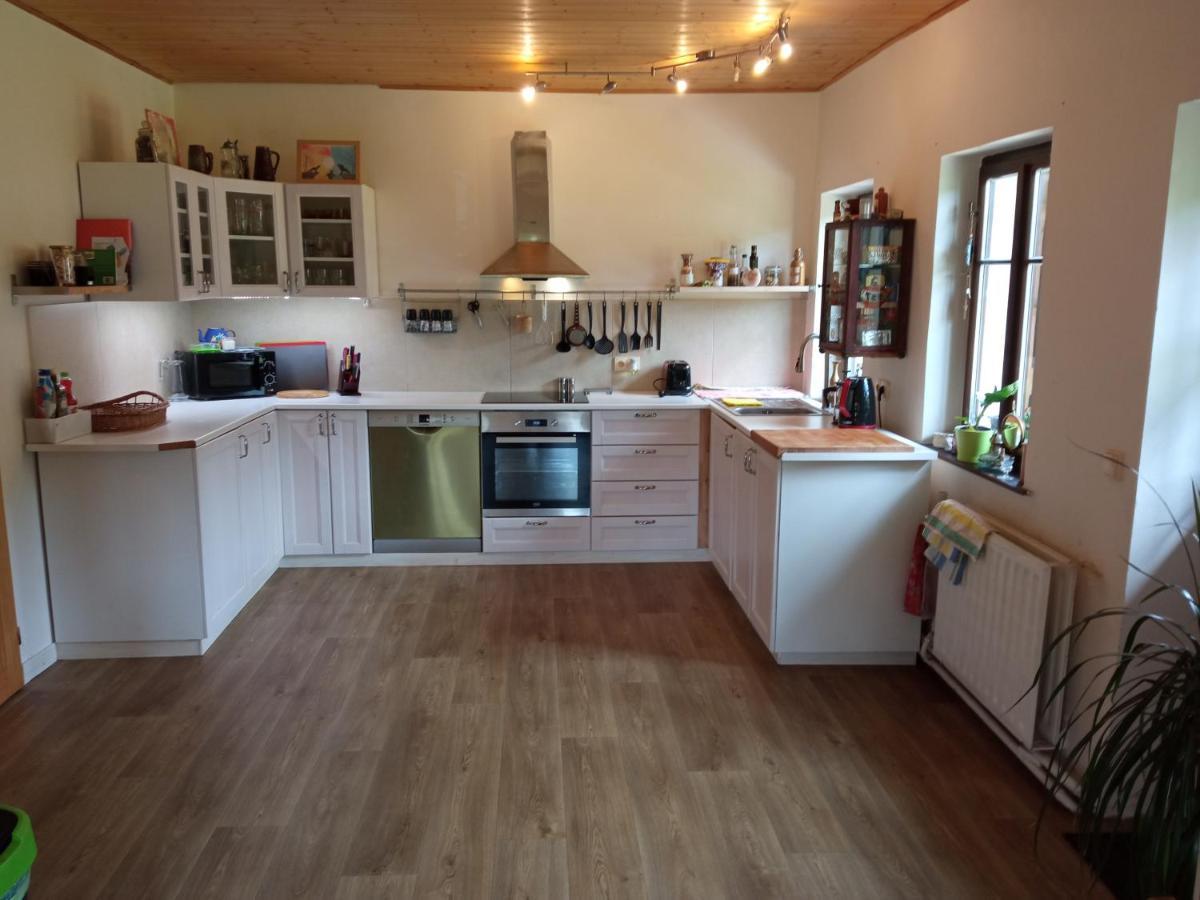 Chalupa Bez Hranic Krompach Exterior foto