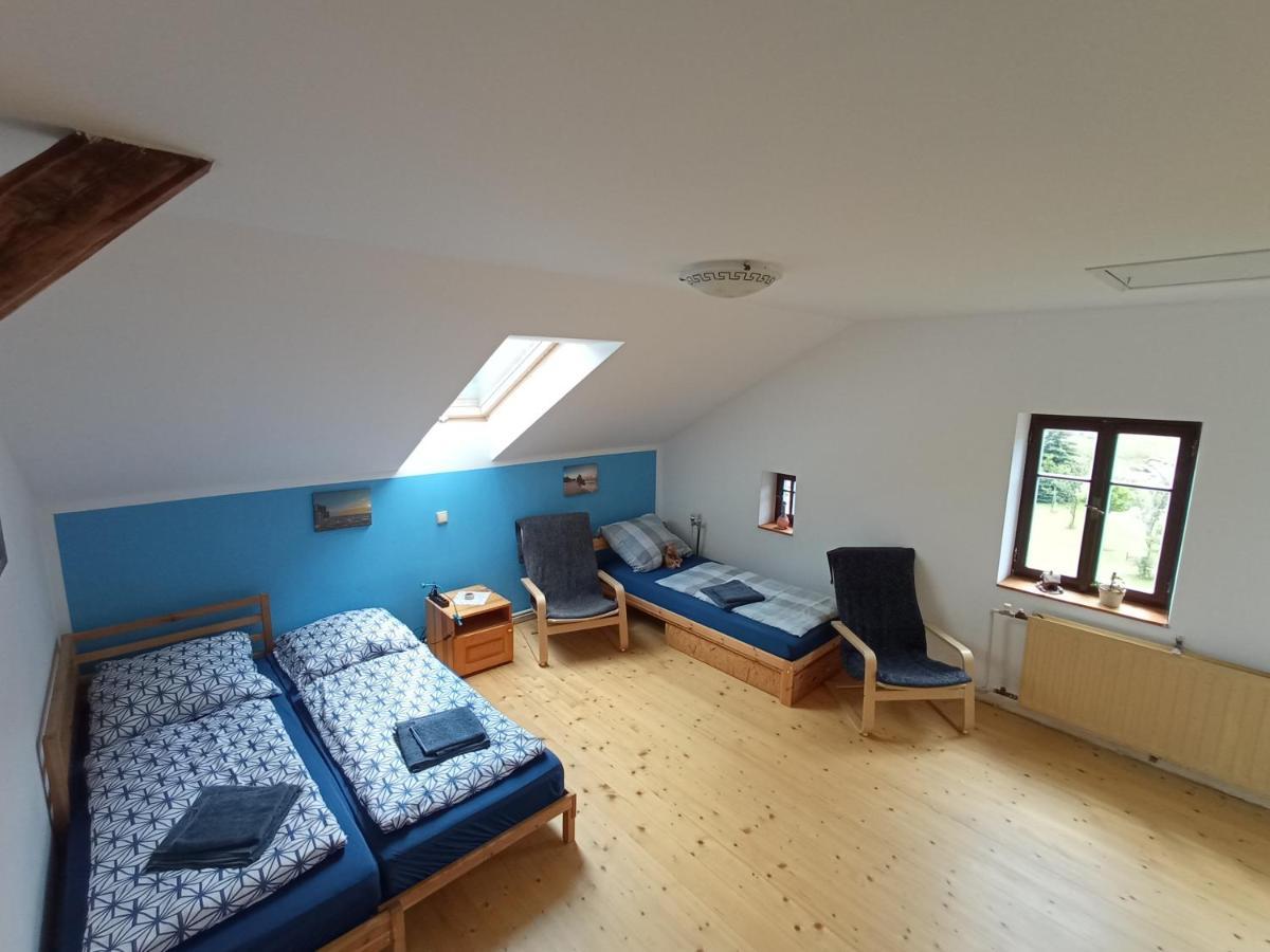 Chalupa Bez Hranic Krompach Exterior foto